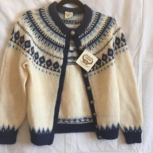 Vintage Scandinavian Wool Sweater